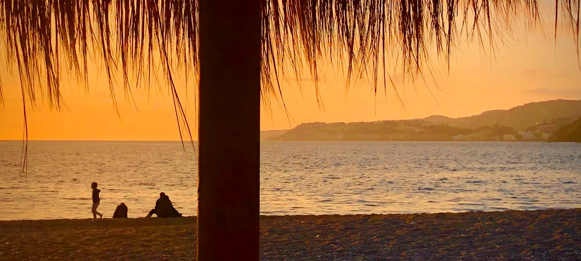 PLaya de la Guardia, Salobreña al atardecer