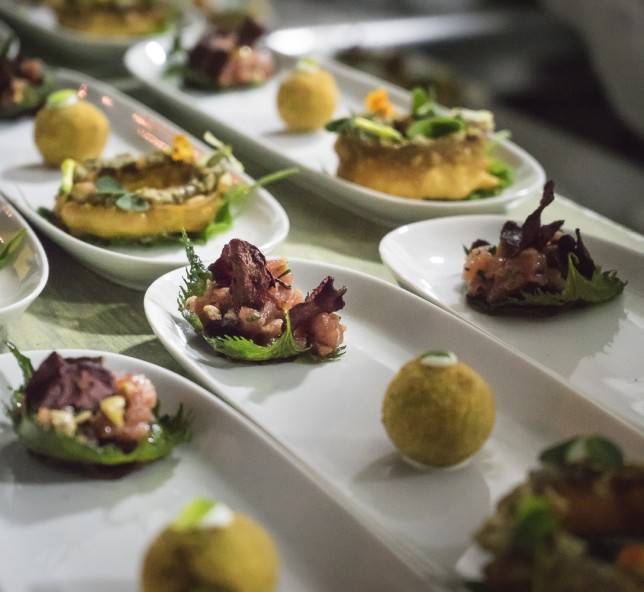 Restaurante Miba aperitivos para un evento