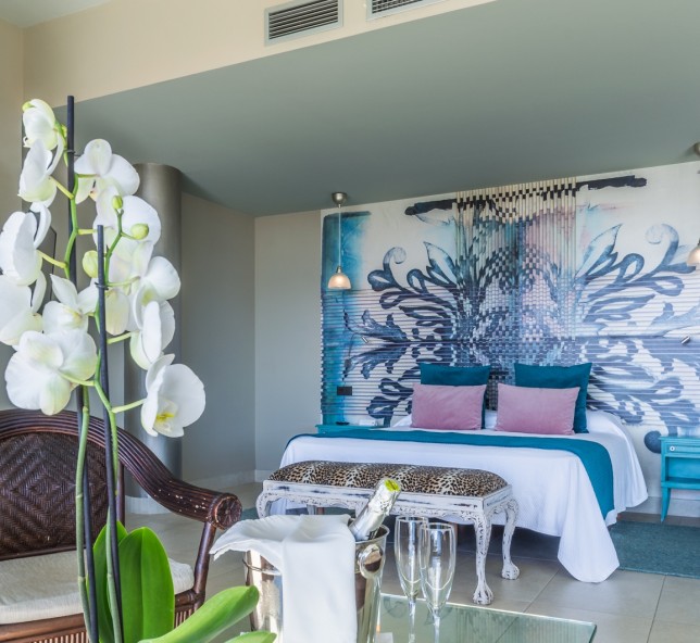 Hotel Miba, Queen suite - cama tamaño super king-size.