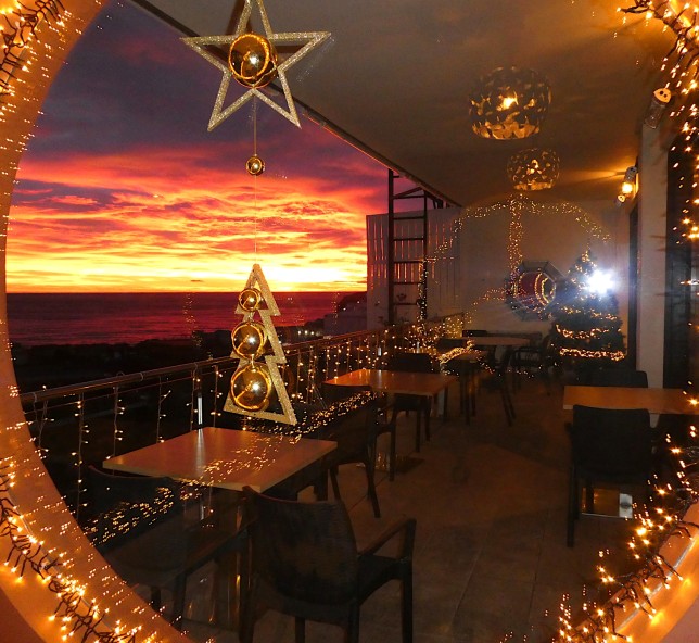 Restaurant Miba decoraciones navideñas